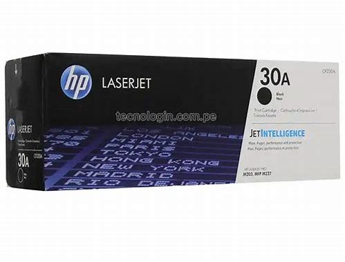 TONER HP NEGRO 30A P/LASERJET PRO M203 SERIES Y PRO MFP M227 SERIES