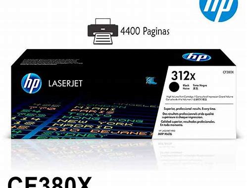TONER HP NEGRO CF380X P/LASERJET PRO MFP M476 SERIES