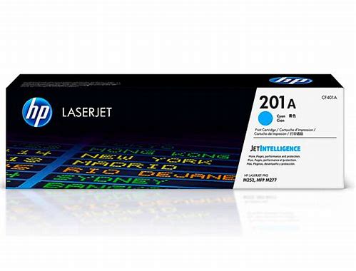 TONER HP CYAN CF401A P/LASERJET COLOR PRO M252/ MFP 277 SERIES