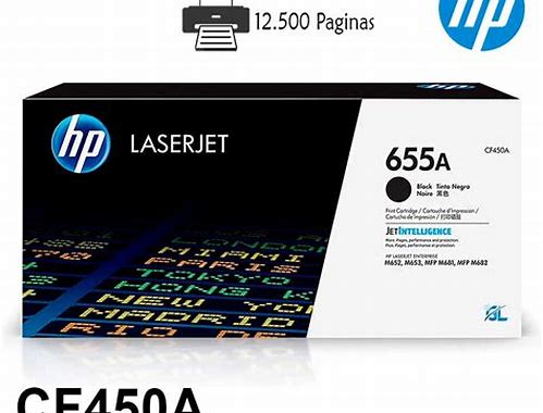 TONER HP NEGRO CF450A P/LASERJET COLOR ENTERPRISE M652A, M653A, MFP M681, MFP M682