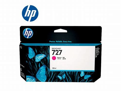 TINTA HP 727 MAGENTA P/DESIGNJET T920/T930/T1500 SERIES /T2500/T2530