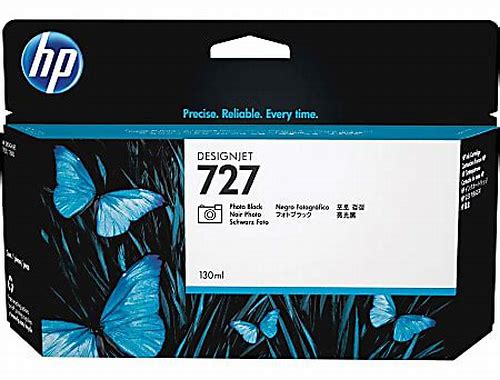 TINTA HP 727 PHOTO BLACK P/DESIGNJET T920/T930/T1500 SERIES /T2500/T2530
