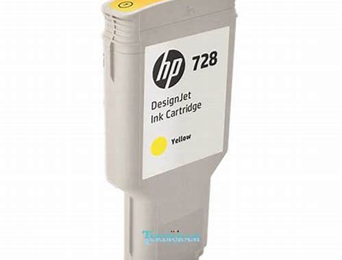CARTUCHO HP YELLOW 728 300ML P/PLOTER T730/T830