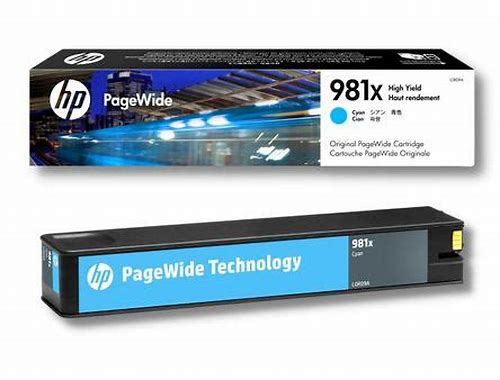 CARTUCHO HP 981X CYAN P/PAGEWIDE ENTERPRISE 556(DN, XH MODELS), 586 (DN, F MODELS), 586Z,E55650DN