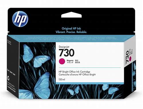 CARTUCHO HP 730 MAGENTA P/DESIGNJET HP T1700 DE 130 ML