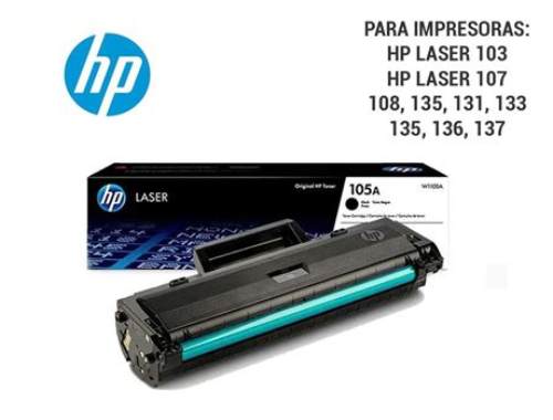 TONER HP P/LASER 107 A & W, HP LASER MFP 135A & W, HP LASER MFP 137FNW
