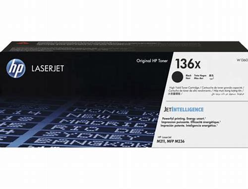 TONER HP BLACK 136X P/LASERJET SERIES M209/M211/M233/M234/M236