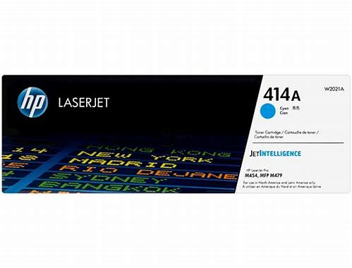 TONER HP 414A CYAN P/COLOR LASERJET PRO M454 SERIES, HP COLOR LASERJET PRO MFP M479 SERIES