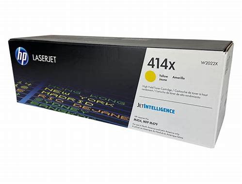 TONER HP 414X YELLOW XL P/COLOR LASERJET PRO M454 SERIES, HP COLOR LASERJET PRO MFP M479 SERIES