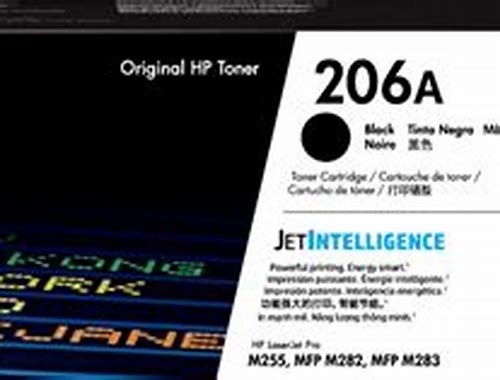 TONER HP BLACK 206A P/LASERJET COLOR PRO M255DW/MFP M283FDW & M283CDW