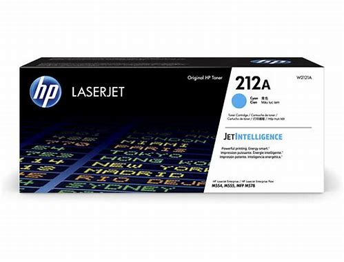 TONER HP CYAN 212A P/LASERJET COLOR ENTERPRISE M555DN/M555X/M554DN, MFP M578DN/M578F, FLOW M578C