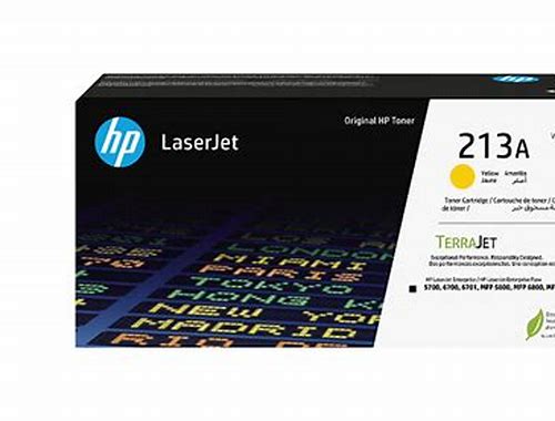 TONER HP YELLOW 213A P/LASERJET COLOR ENTERPRISE 5700DN/6701DN