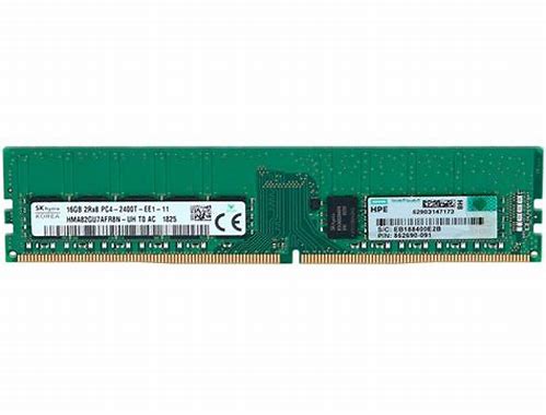HPE 16GB (1 X 16GB) DUAL RANK X8 PC4-2400T-E 2400MHZ UNBUFFERED CAS-15 STANDARD MEMORY KIT