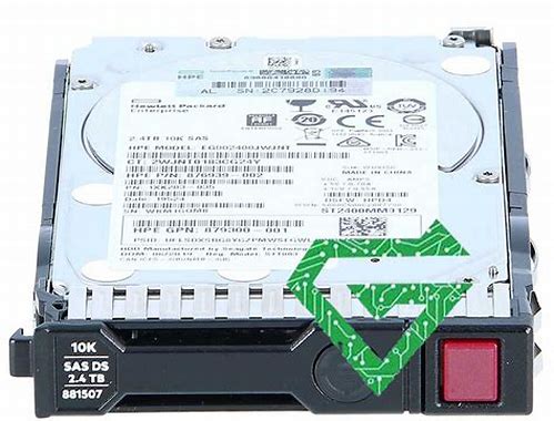 HPE 2.4TB SAS 10K SFF BC 512E MV HDD