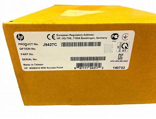 HP E-MSM410 ACCESS POINT (WW)- 11N, ANTES HPNJ9427B