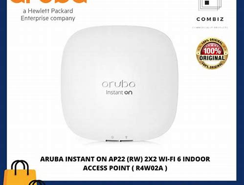 ARUBA INSTANT ON AP22 2X2 WI-FI 6 (RW) ACCESS POINT
