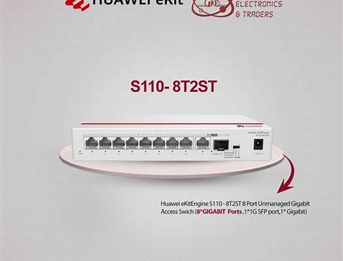 S110-8T2ST - 8*10/100/1000BASE-T PORTS,1*GE SFP PORT,1*10/100/1000BASE-T PORT, WITH 1*AC POWER ADAPTER, FANLESS