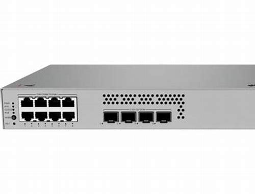 S220S-8P4J - 8*10/100/1000BASE-T PORTS (128W POE+), 4*2.5GE SFP PORTS,BUILT-IN AC POWER, FANLESS