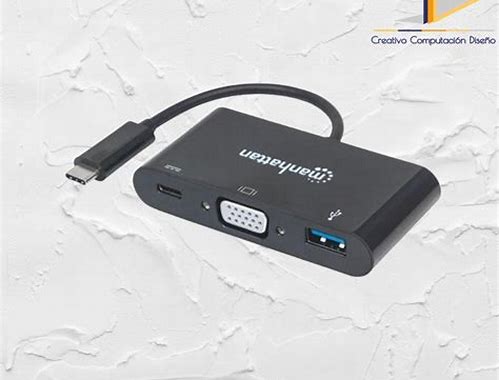 CONVERTIDOR DOCKING USB TIPO-C Y VGA