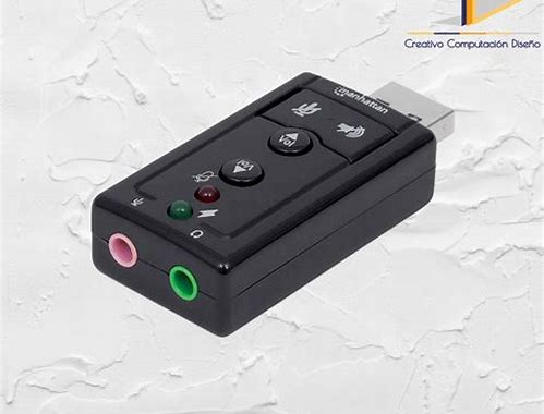 ADAPTADOR DE SONIDO 3-D 7.1 USB DE ALTA VELOCIDAD