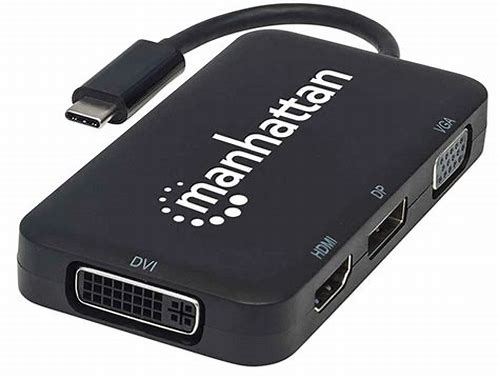 CONVERTIDOR USB-C 4 EN 1 PARA AUDIO/VIDEO