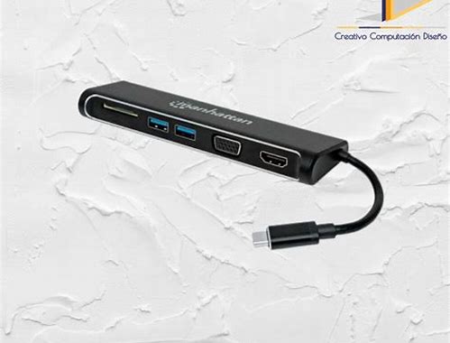 CONVERTIDOR DOCKING USB-C SUPERSPEED 4-EN-1 A HDMI/VGA