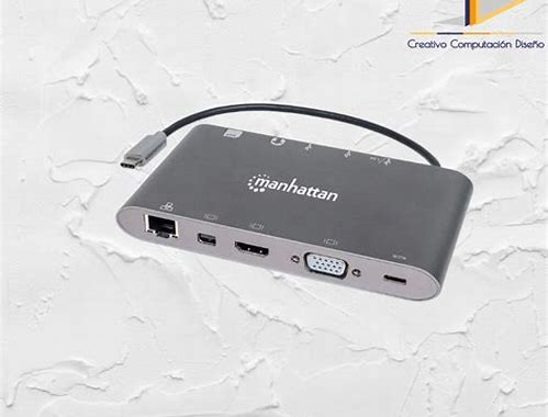 ESTACIÓN DOCKING USB-C SUPERVELOCIDAD 7 EN 1