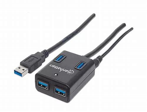 HUB USB 3.0 DE SUPERVELOCIDAD