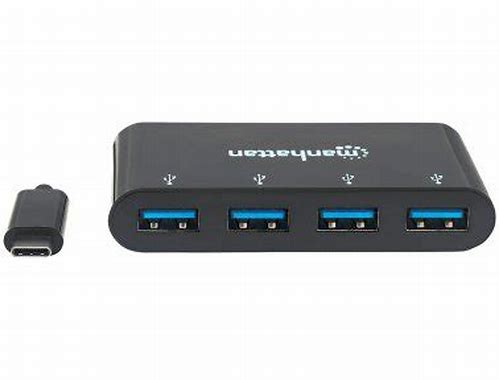 HUB USB 3.1 GEN 1 SUPERSPEED TIPO-C