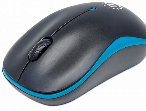 RATÓN ÓPTICO INALÁMBRICO SUCCESS - NEGRO CON AZUL