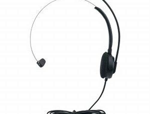 AURICULARES MONO USB DIADEMA METALICA