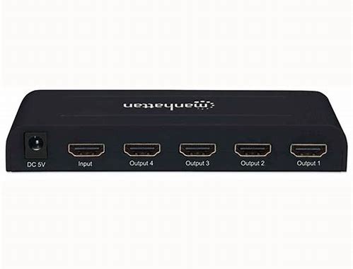 SPLITTER HDMI DE 4 PUERTOS
