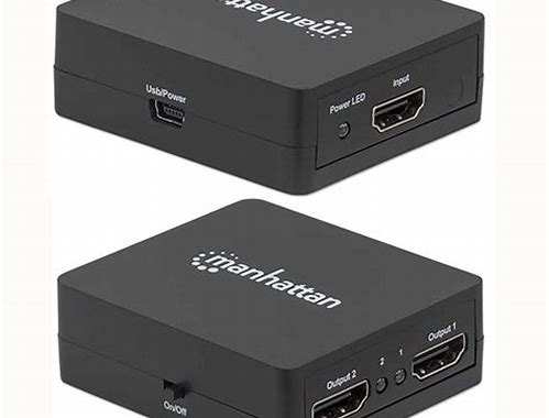 VIDEO SPLITTER HDMI DE 2 PUERTOS, 1080P