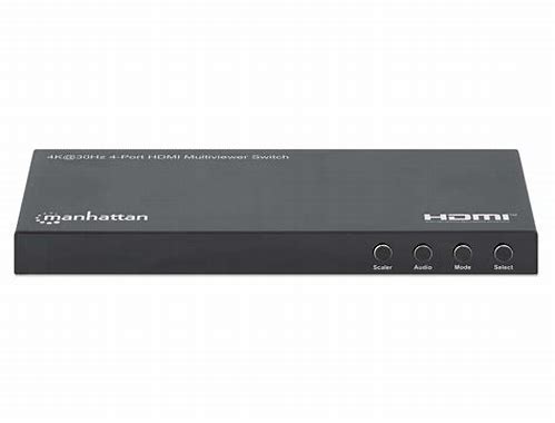 4K REPARTIDOR COMPACTO HDMI DE 4 PUERTOS