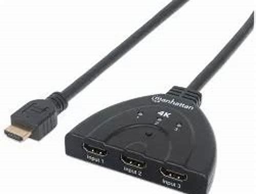 4K CONMUTADOR HDMI DE 3 PUERTOS