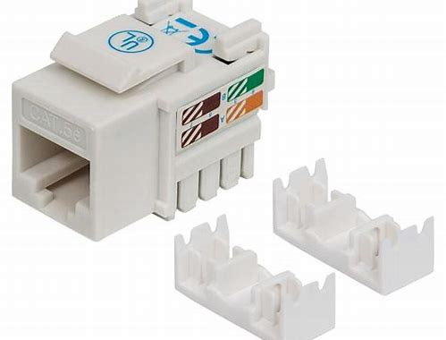INTELLINET CONECTOR CAT5E KEYSTONE JACK- BLANCO