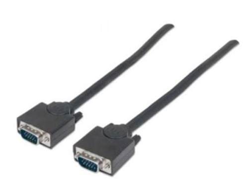 MANHATTAN CABLE PARA MONITOR VGA HD15 MACHO A HD15 MACHO, 1.8M.