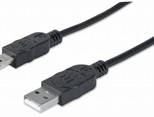 "MANHATTAN CABLE USB A TO MINIB5PIN, 6FT"