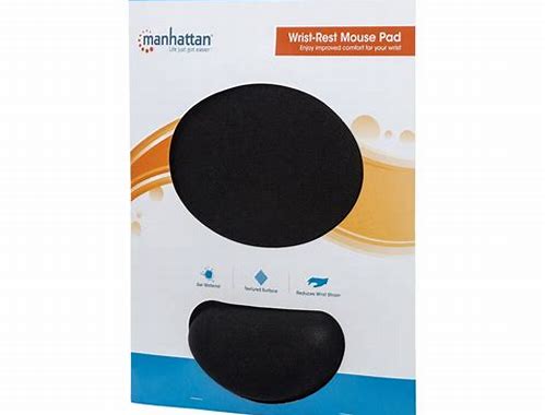 MANHATTAN MOUSE PAD GEL- BLACK (NEGRO)