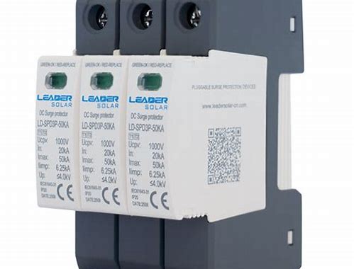 PROTECCIÓN DE SOBRETENSIÓN SPD 2P-40KA 1000VDC CON SEÑALIZACIÓN REMOTA