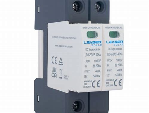 PROTECCIÓN DE SOBRETENSIÓN SPD 3P-40KA 1500V DC CON SEÑALIZACIÓN REMOTA