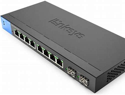 8-PORT MANAGED SWITCH W/ 2 1G SFP