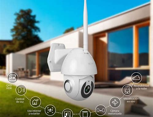 CAMARA PAN/TILT WIFI PARA EXTERIORES 2K NHC-O612