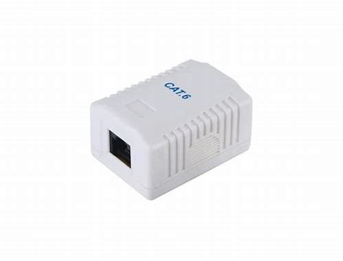 ROCETA CON 1 PUERTO RJ45 CAT5 / CAT6
