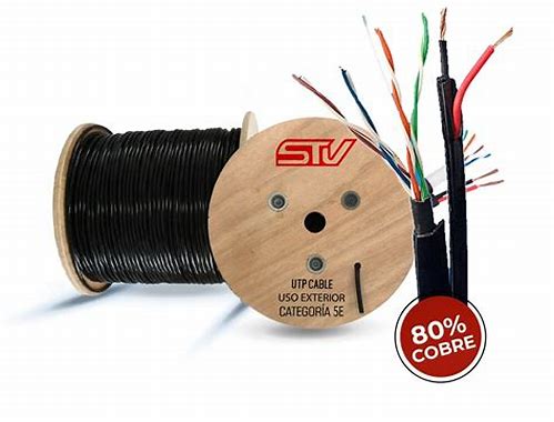 CABLE UTP OUTDOOR CAT5E CCA PARA EXTERIOR