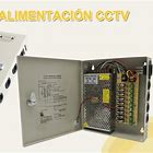 FUENTE CENTRALIZADA PARA CAMARA POWER BOX 12V15AM9CH CAJA METALICA PARA INSTALACION DE SISTEMAS DE SEGURIDAD ELECTRONICA, FUSIBLE DE PROTECCION A LA SALIDA DEL CANAL/ CONETA A 9 DISPOSITIVO (P/ CAMARA DE SEGURIDAD)