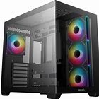 CASE GAMER DEEPCOOL NOVA MESH TG BLACK 1COOLER S/FUENTE
