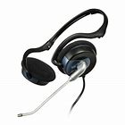AUDÍFONO CON MICRÓFONO HS-300N GENIUS, CON VINCHA POSTERIOR, CONTROL DE VOLUMEN EN EL CABLE, (2 ENTRADAS 3.5MM)