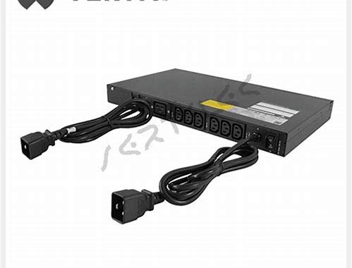 RACK SWITCH ATS, 16A, 3KVA, HORIZONTAL, (6) C13 + (1) C19 OUTPUT, IEC C20 INPUT