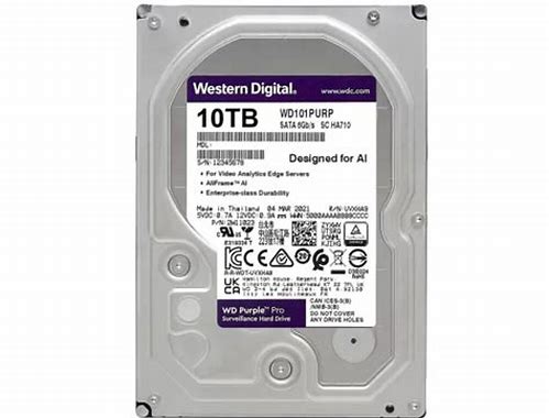 DISCO DURO - WESTERN DIGITAL PURPURA 10TB
